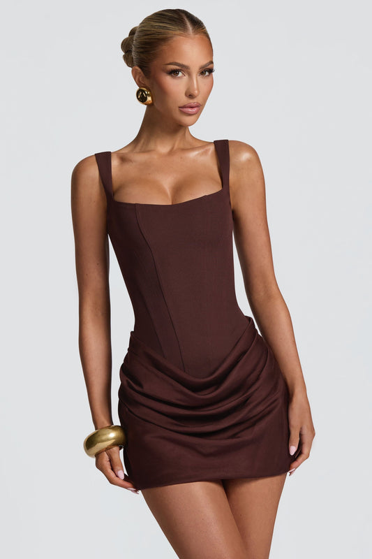 Vestido Mini Cacao Chic